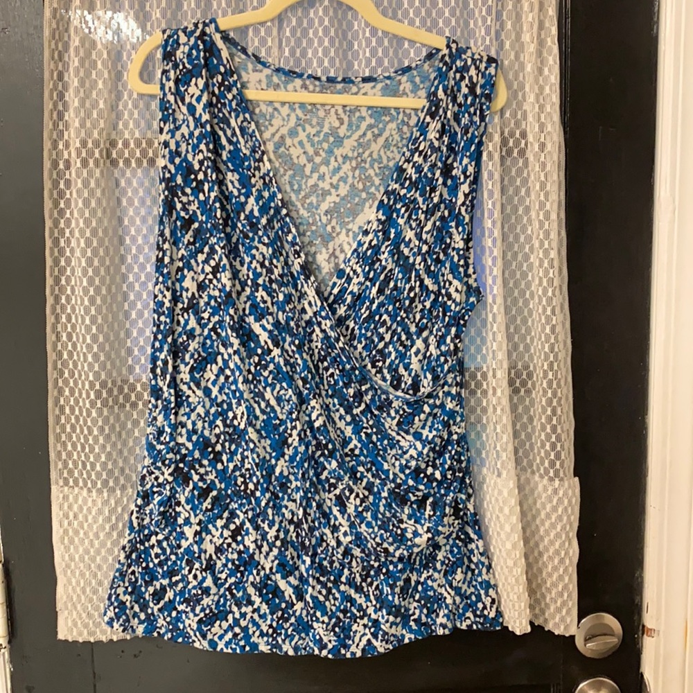 Lane Bryant wrap shirt